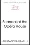 Text "FINAL COVER TO BE REVEALED." In der Mitte "BASKERVILLE" unter stilisierter Hund, unten "Scandal at the Opera House"., Buch