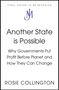 Text: "Another State is Possible: Why Governments Put Profit Before Planet and How They Can Change" von Rosie Collington. Oben zentriert ist ein stilisiertes Logo "JM".