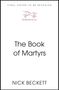 "FINAL COVER TO BE REVEALED", "BASKERVILLE", "The Book of Martyrs", "NICK BECKETT". Weiße Fläche mit Baskerville-Logo.