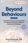 "Beyond Behaviours", "second edition", von Mona Delahooke, PhD. Hintergrund: Gehirn mit Netzwerken., Buch