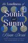 "the Loneliness of Sonia and Sunny" von Kiran Desai, Blaue und goldene Kreise, Shortlisted für Booker Prize 2025.