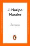Text: J. Nozipo Maraire, Zenzele. Orange Rahmen, Pinguin-Logo in einem Kreis., Buch