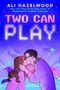 Text: "Cover Coming Soon", "Ali Hazelwood", "From the Sunday Times Bestselling Author", "Two Can Play". Blau-lila Hintergrund.