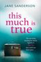 Jane Sanderson: This Much is True, Buch
