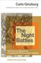 "The Night Battles" von Carlo Ginzburg. Illustration mit mittelalterlichen Figuren in einer Kampfszene, aktualisierte Ausgabe., Buch