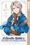 Vols 1-3, Misaki, Momochi, 8Key, Lamp Magonote, Sando. Illustration: Person mit weißem Haar in blauer Kleidung lächelt., Buch