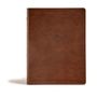Lyman Coleman: CSB Life Connections Study Bible, Brown Leathertouch, Buch