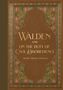 Henry David Thoreau: Walden & Civil Disobedience (Masterpiece Library Edition), Buch