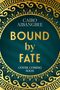 Text: "CAIRO AIBANGBEE. A DIVINE & DEADLY VOW. COVER COMING SOON." Roter Hintergrund mit rauchartigen Musterungen.