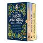 "The Classic Adventure Collection": Enthält "Tom Sawyer", "Treasure Island", "Swiss Family Robinson". Bunte Illustrationen., Buch