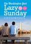 Titel: "The Washington Post Lazy Sunday Crosswords 72 Puzzles." Zwei Personen sitzen vor dem Washington Monument., Buch