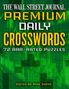 "The Wall Street Journal. Premium Daily Crosswords. 72 AAA-rated puzzles. Edited by Mike Shenk." Börsenkurse als Hintergrund., Buch