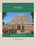 "Ashoka: Becoming the Dharma King" von J. Noel Hubler. Menschen stehen vor altertümlicher, reich verzierter Struktur., Buch