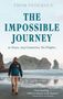 "The Impossible Journey: 10 Years. 203 Countries. No Flights." zeigt einen Mann am Strand vor Felsen.
