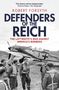 Titel: "Defenders of the Reich". Bild von Soldaten vor einem Kampfflugzeug.