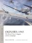 „OKINAWA 1945: The Royal Navy's biggest carrier campaign“ mit Flugzeugillustration über dem Meer.