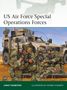 "US Air Force Special Operations Forces" oben. Unten drei Soldaten in Tarnuniform vor einem Militärfahrzeug., Buch