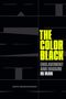 Text: "The Color Black: Enslavement and Erasure in Iran" von Beeta Baghoolizadeh. Schwarzer Hintergrund, gelbe Schrift.