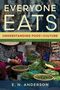 „EVERYONE EATS: UNDERSTANDING FOOD AND CULTURE, THIRD EDITION, E. N. ANDERSON“. Marktszene mit Gemüseverkäuferin., Buch