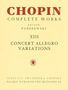 Frederic Chopin: Concert Allegro Variations: Chopin Complete Works Vol. XIII, Buch