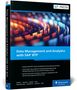 Titel: Data Management and Analytics with SAP BTP. Bunte, verwischte Lichter in abstrakter Darstellung., Buch
