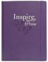 New Living Translation: Inspire Praise Bible Large Print Nlt, Filament Enabled (Hardcover Leatherlike, Purple), Buch