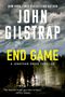 JOHN GILSTRAP, END GAME, A JONATHAN GRAVE THRILLER. Wetterwolken über einem bewaldeten, dunklen Gelände.
