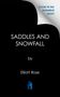 „SADDLES AND SNOWFALL“ von Elliott Rose. Rechts oben steht: „Cover to be revealed soon!“. Unten ist ein Logo.