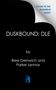 „Cover to be revealed soon! DUSKBOUND: DLE by Bree Grenwich and Parker Lennox“ in Weiß auf schwarzem Hintergrund, kleines blaues Logo., Buch