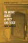 Carol Harrison: On Music, Sense, Affect and Voice, Buch