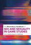 „The Bloomsbury Handbook of Sex and Sexuality in Game Studies“, editierte von Matthew Wysocki und Steffi Shook. Bunte Streifen., Buch
