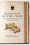 "The Fiction of the State" von Ofer Dynes. Oben Adler-Wappen, unten Karte von Polen mit Himmelsrichtungen., Buch