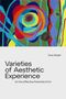 "Varieties of Aesthetic Experience" von Tone Roald. Buntes abstraktes Gemälde mit spiralförmigen Mustern oben.