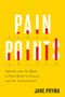 "PAIN POINTS" oben, darunter kleinere Zahlenskala. Gelber Hintergrund. Text am unteren Rand: "Opioids and the Right..."