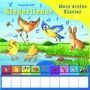 Kinderlieder - Mein erstes Klavier - Pappbilderbuch mit Klaviertastatur, 9 Kinderliedern und Vor- und Nachspielfunktion, Buch