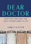Marilyn Mcentyre: Dear Doctor, Buch