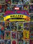"Marvel Universe Gallery" ist groß in der Mitte, darunter "1990-1994 Trading Card Collection" auf gelbem Banner. Comicfiguren sind abgebildet., Buch