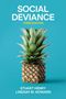"Social Deviance, Third Edition, Stuart Henry, Lindsay M. Howard." Ein quadratische Ananas auf blauem Hintergrund.