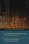 "The Origins of Company Law: Methods and Approaches" vor einer abstrakten, digitalen Skyline., Buch