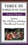THREE BY MARQUIS DE SADE, Erotic Classics: Justine, The 120 Days of Sodom, Florville and Courval. Illustration: Menschen im Garten.