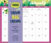 Andrea Pippins: Dream Big Dreams Magnetic Wall Calendar 2026, KAL