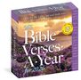 "365 Bible Verses-A Year for 2026" steht in großen Buchstaben über einem malerischen Sonnenuntergang und violetten Blumen.