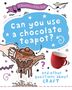 Text: "Can you use a chocolate teapot? and other questions about craft." Illustration: Eine schmelzende Schokoladenkanne.