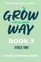 Text: "Sarah Ockwell-Smith, GROW YOUR OWN WAY, BOOK 3, TITLE TBC, COVER COMING SOON." Hellgrüner Hintergrund., Buch