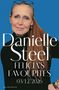 Oben: "Danielle Steel Felicia’s Favourites 03/12/2026". Frau mit langen Haaren vor blauem Hintergrund.