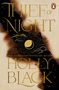 „THIEF OF NIGHT“ und „HOLLY BLACK“ stehen in goldenen Buchstaben. Eine Mond-Illustration mit strahlenden Linien und Wolken.