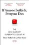 Texte: Zitate von Max Tegmark und Stephen Fry, Titel: "If Anyone Builds It, Everyone Dies", Autoren: Yudkowsky, Soares. Rote "esc"-Taste., Buch