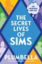 "The Secret Lives of Sims", "The Unofficial Deep Dive". Bunte Silhouetten in Dreiecken als Hintergrund.