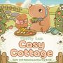 "Cherry Lam Cosy Cottage: Cute and Relaxing Colouring Book". Zwei putzige Tiere picknicken in einer idyllischen Landschaft., Buch