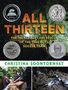 Buchtitel „ALL THIRTEEN: THE INCREDIBLE CAVE RESCUE OF THE THAI BOYS' SOCCER TEAM“. Autor: Christina Soontornvat. Abzeichen, Rettungsszene, Schuhe.